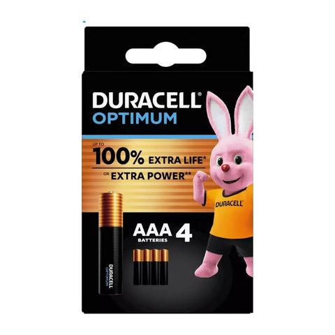 Duracell Optimum AAA 4-pack