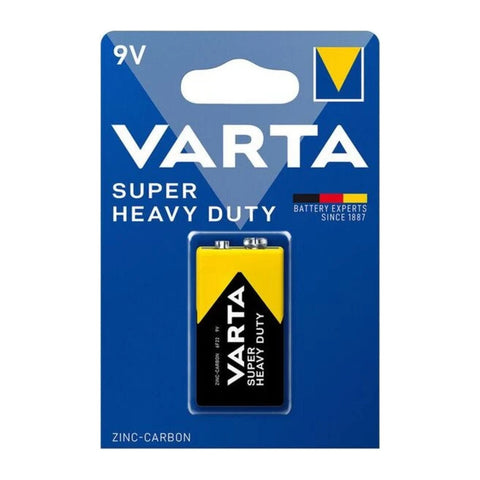 Varta Superlife 9V battery blister card