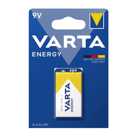 Varta Energy 9V battery card