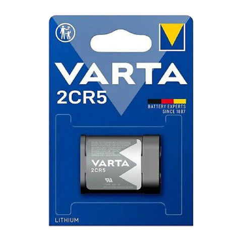 Varta 2CR5 lithium battery card