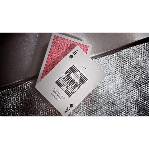 Aviator Pinochle Red Deck Poker Playing Cards Standard Index Uspcc USA