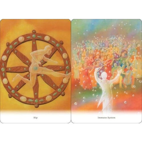 Body Healing Cards Deck Findhorn Press Esoteric Ewald Kliegel Awareness