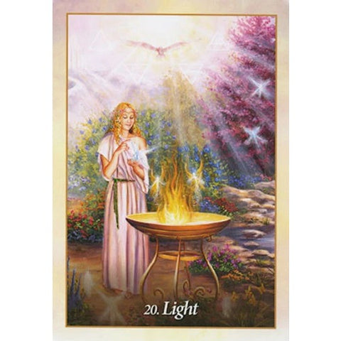 Oracle of the Angels 44-Card Deck by Mario Duguay, Blue Angel