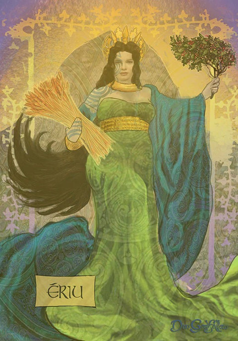 Celtic Goddesses, Witches And Queens Oracle Cards Deck Schiffer Publishing Sp168