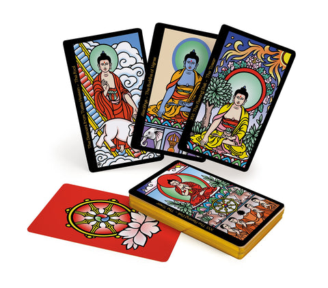 The Buddha Tarot Cards Deck Schiffer Publishing By Robert M. Place Esoteric NEW