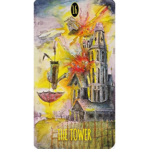 Shadowland Tarot Deck & 224p Guidebook by Monica Bodirsky Schiffer