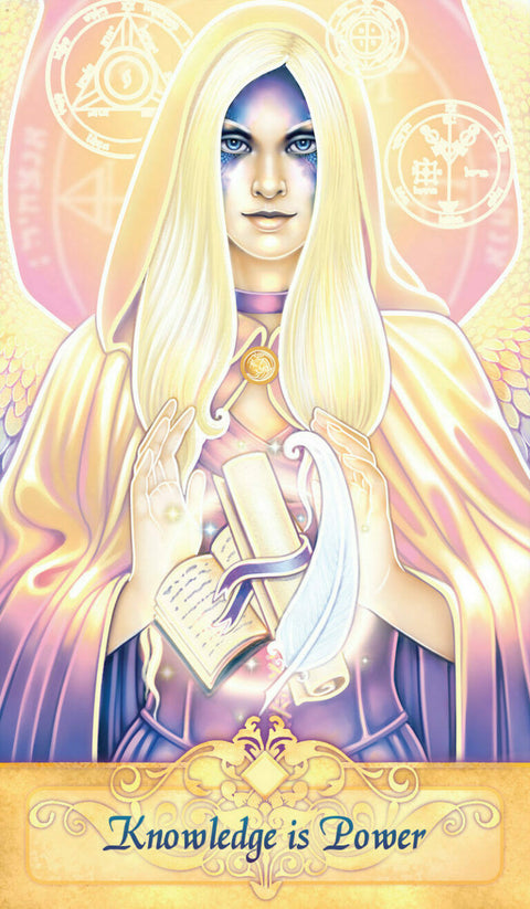 Seeker Oracle Cards Deck by Ravynne Phelan Blue Angel Tarot Divination