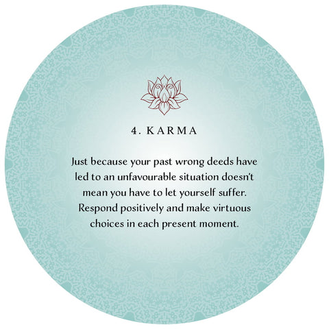 Buddhism Science of Peace & Happiness Oracle Cards Deck by Blue Angel