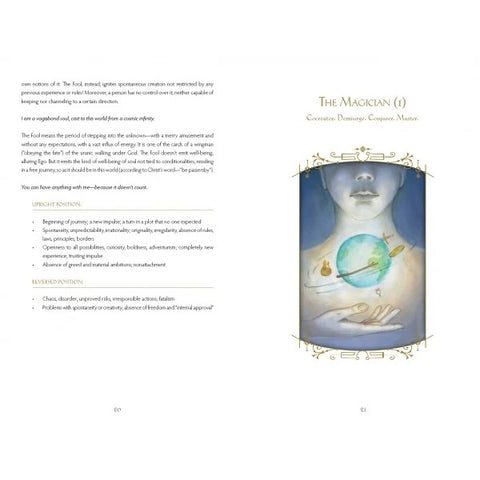 Insight Tarot Deck & Guidebook Set by Stanislav Reshetnikov Schiffer
