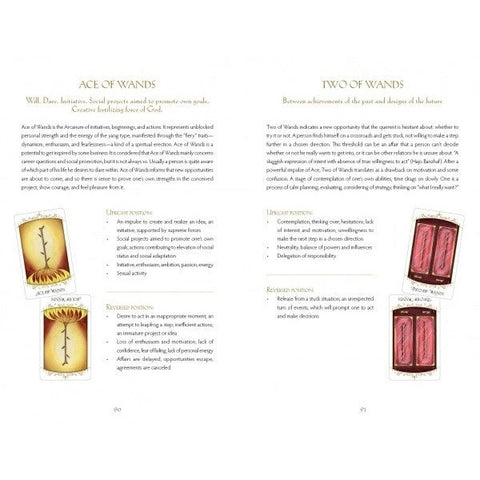 Insight Tarot Deck & Guidebook Set by Stanislav Reshetnikov Schiffer