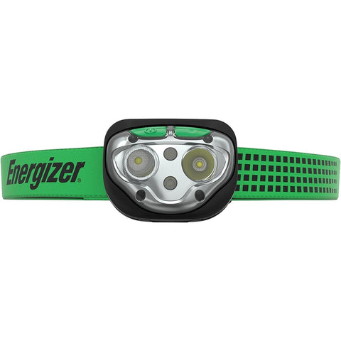 Energizer Vision Ultra Rechargeable Headlamp 400 Lumens Green LED