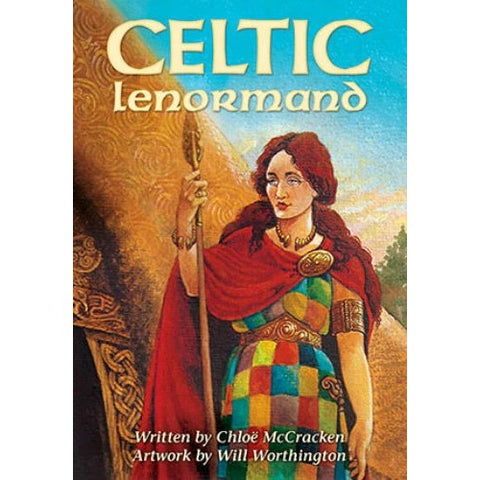Celtic Lenormand Oracle Deck 45 Cards with Velvet Bag by US Games