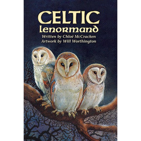 Celtic Lenormand Oracle Deck 45 Cards with Velvet Bag by US Games