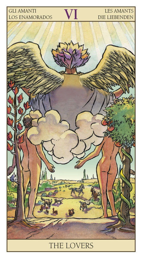 Tarot Of The NEW Vision Deck Cards Esoteric Telling Lo Scarabeo NEW
