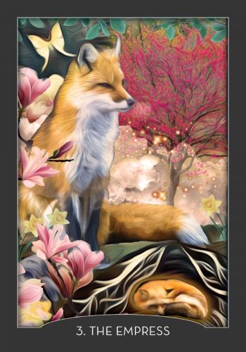 Guardian of the Night Tarot Deck & Signed Guidebook – Animal Spirit Cards