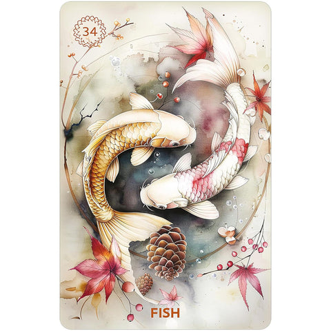 Autumn's Embrace Lenormand Deck Dusserre by Cartamundi