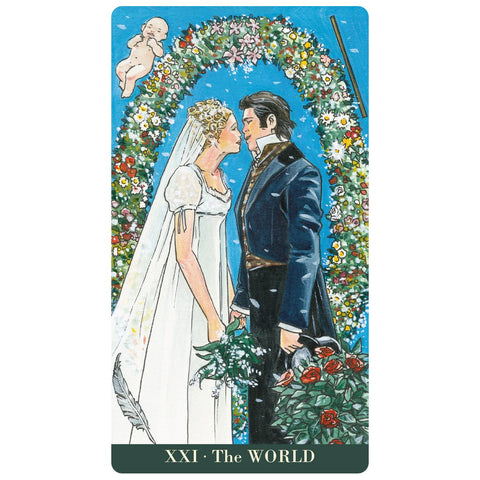 Jane Austen Tarot 78-Card Deck & Guidebook by Lo Scarabeo