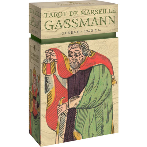 Tarot de Marseille Gassmann Limited Edition 78 Card Deck by Lo Scarabeo