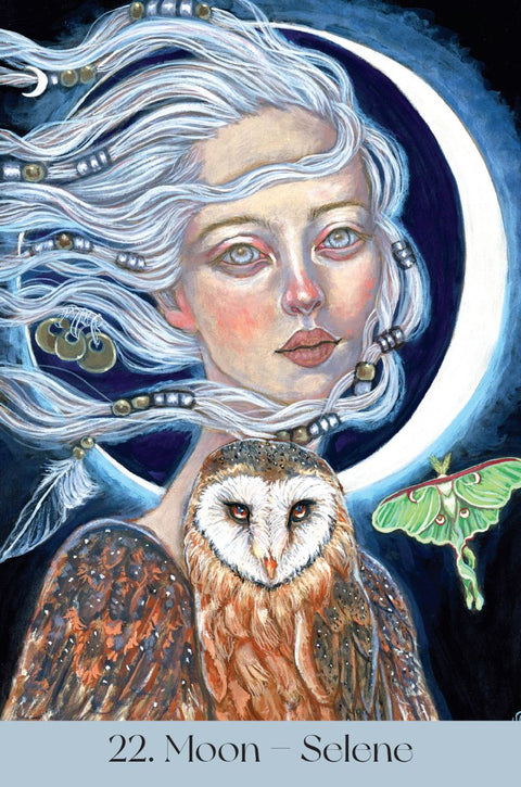 Maidens of the Wheel Oracle Deck by Tammy Wampler Blue Angel 45 Cards