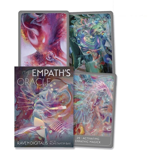 The Empaths Oracle Cards Deck Llewellyn Raven Digitalis Konstantin Bax Mind NEW