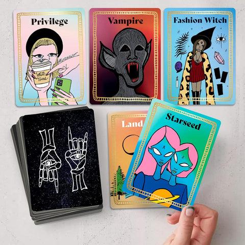 The Roast Iconic Oracle Cards 30-Card Deck by Marcella Kroll
