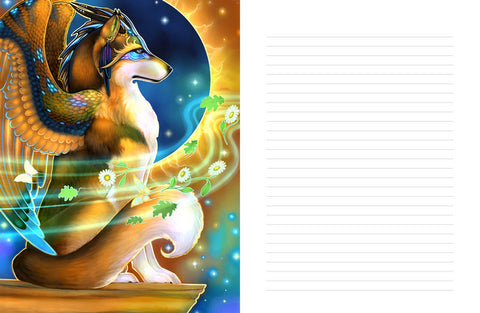 A Seeker’S Tale Journal Notebook Deluxe Blue Angel Ravynne Phelan 220-Page NEW