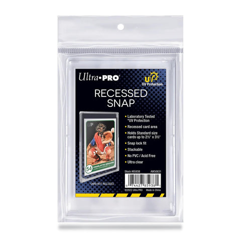 1x Ultra PRO UV Snap Card Holder for Standard Size Trading Cards