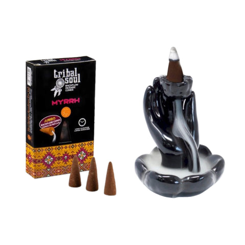 Myrrh - Tribal Soul Backflow Incense Hari Darshan