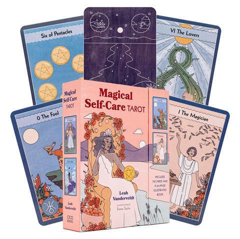 Magical Self-Care Tarot Cards Deck & Guidebook Cico Books Leah Vanderveldt Ccp27
