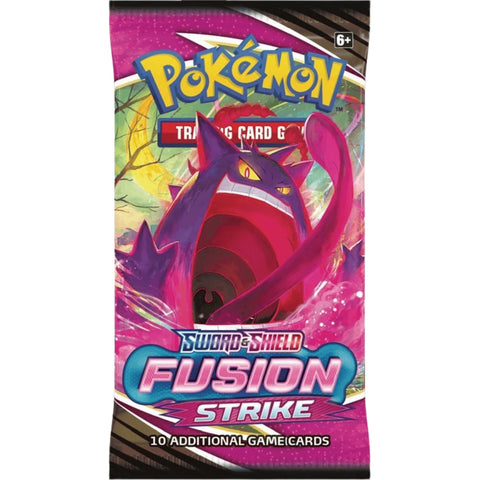 Pokemon TCG Fusion Strike Sword & Shield Sealed Booster Pack 10 Cards