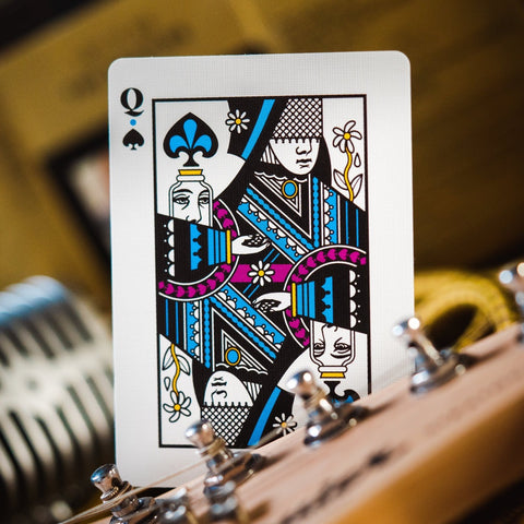 The Beatles Black Special Edition Playing Cards by Theory11 Poker Deck