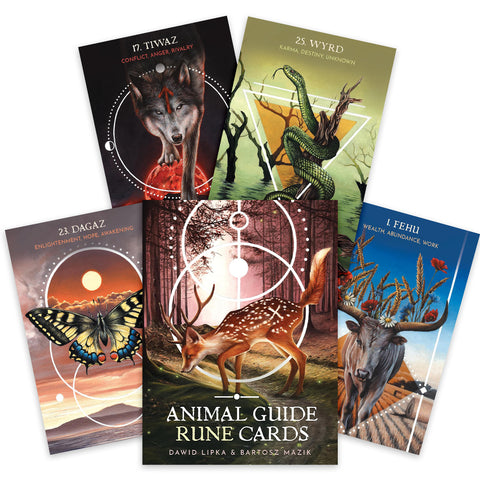 Animal Guide Rune Cards Blue Angel
