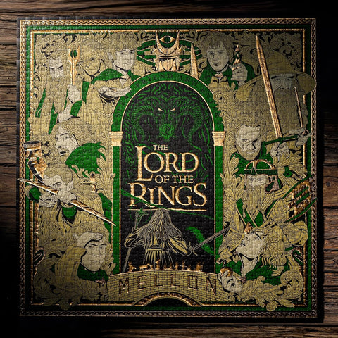Lord of the Rings 1000 Piece Jigsaw Puzzle by Theory11 Middle-earth Art