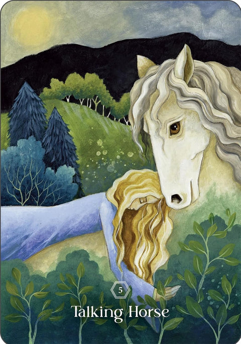 Fairy Tale Heroine Oracle Deck by Sharon Blackie, 48 Cards, Hay House