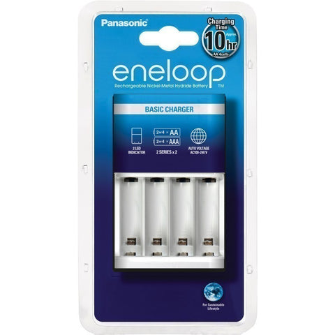 Panasonic Eneloop BQ-CC51 AA AAA NiMH Battery Charger 100-240V AC