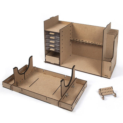 OcCre Workshop Cabinet Kit Tool Organizer with Drawers 572x445x230mm
