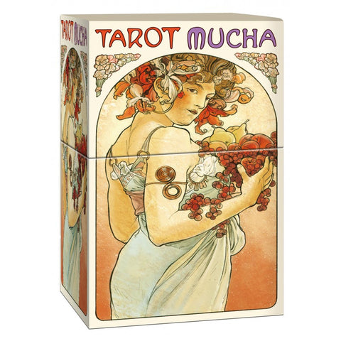Mucha Tarot Cards Deck Massaglia Nosenzo Fortune Telling Lo Scarabeo NEW