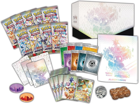 Pokemon TCG Scarlet & Violet Prismatic Evolutions Elite Trainer Box ETB