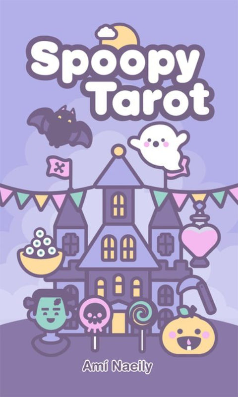 Spoopy Tarot Card Deck & Guidebook Cute Halloween Theme by Sterling Ethos