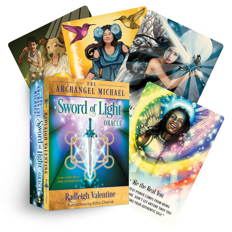 Archangel Michael Oracle Cards by Radleigh Valentine & Guidebook