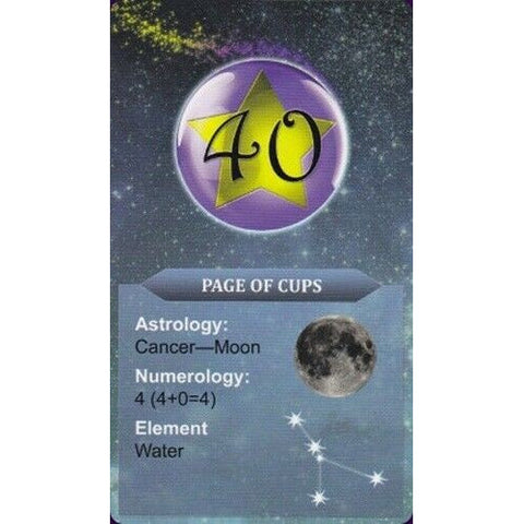 Pick Your Numbers Tarot Numerology Astrology Card Deck with Guidebook