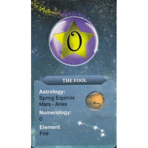 Pick Your Numbers Tarot Numerology Astrology Card Deck with Guidebook