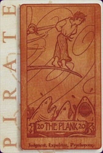 Pirate Tarot Cards Deck Woodcarving Schiffer Publishing Carrie Lucas Amodio NEW