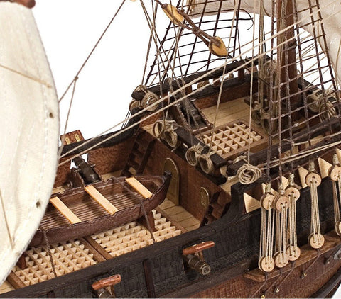 OcCre Pirate Ship Wooden Model Kit 1:100 Scale 565mm Medium Difficulty