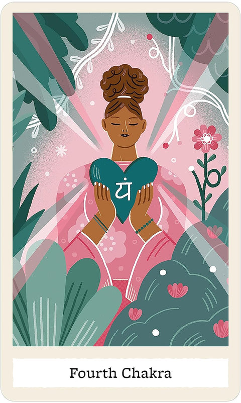 Crystals & Chakras Oracle Cards Deck For Inner Balance US Games Systems