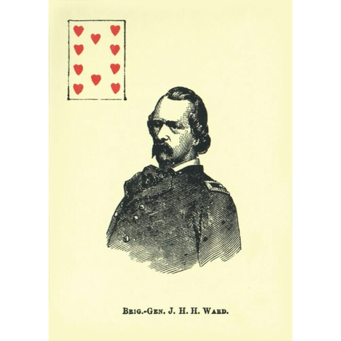 Union Generals Civil War Playing Cards Deck 54 Illustrated US Games