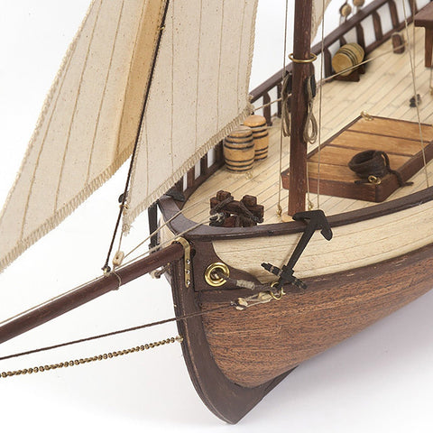 Occre Polaris 1:50 Wooden Sailing Ship Model Kit for Beginners