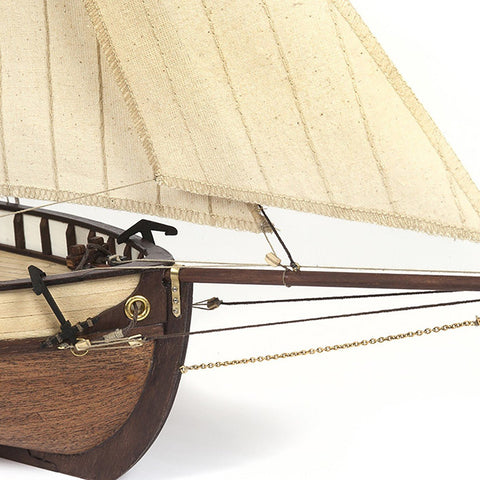 Occre Polaris 1:50 Wooden Sailing Ship Model Kit for Beginners