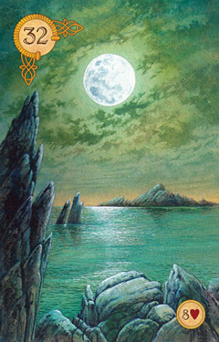 Celtic Lenormand Oracle Deck 45 Cards & Guidebook by US Games Systems