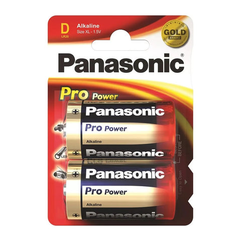 Panasonic Pro Power D LR20 Battery 2-Pack